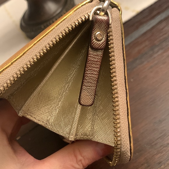 Kate Spade Gold Wallet - Picture 14 of 17